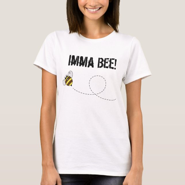T-shirt Abeille d'Imma (Devant)