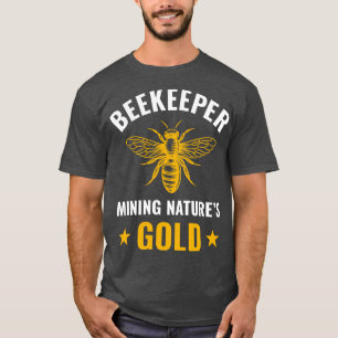 T-shirt Abeille Drôle Mines Miel Abeilles