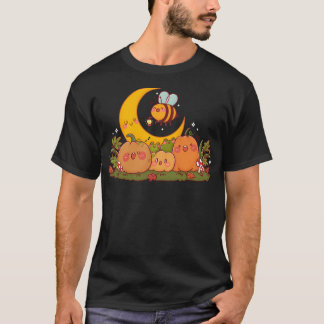 T-shirt Abeille en Citrouille Patch