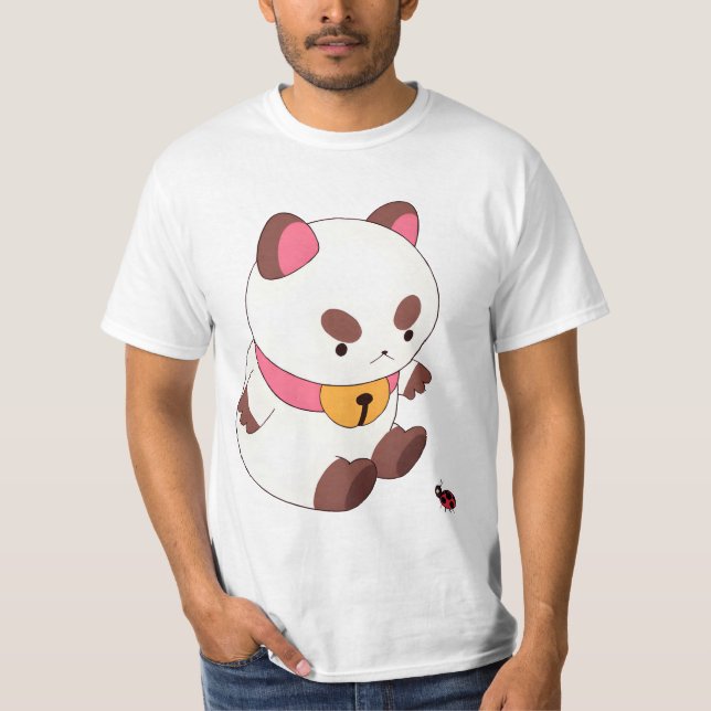 T-shirt Abeille et chiot mignon (Devant)