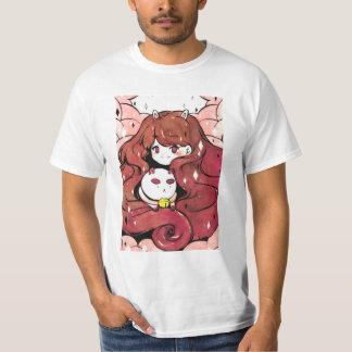 T-shirt Abeille et chiot vintage