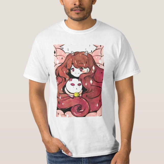 T-shirt Abeille et chiot vintage (Devant)