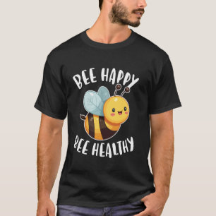 T-shirt Abeille Heureux Amant de la Nature Insecte Agricul