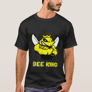 T-shirt Abeille King Sauver les abeilles Style Rétro Fleur