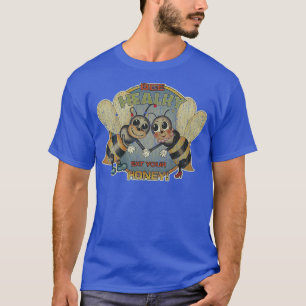 T-shirt Abeille Mangez sainement Votre Miel 1974