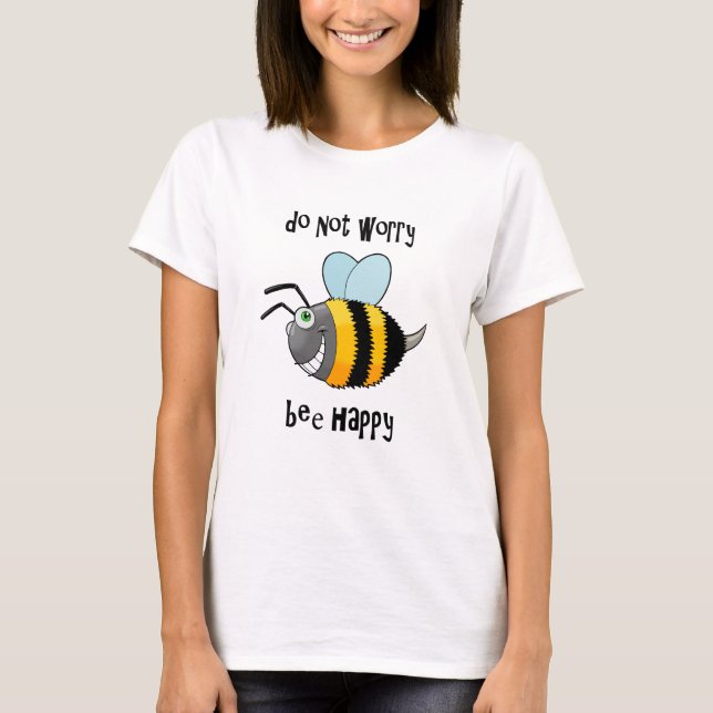 T-shirt abeille positive (Devant)