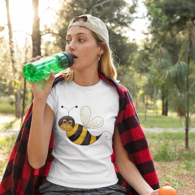 T-shirt Abeille souriante mignonne (Créateur téléchargé)