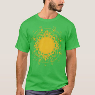 T-shirt Abeille sur un tournesol 1
