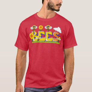 T-shirt Abeille sur un tournesol 3