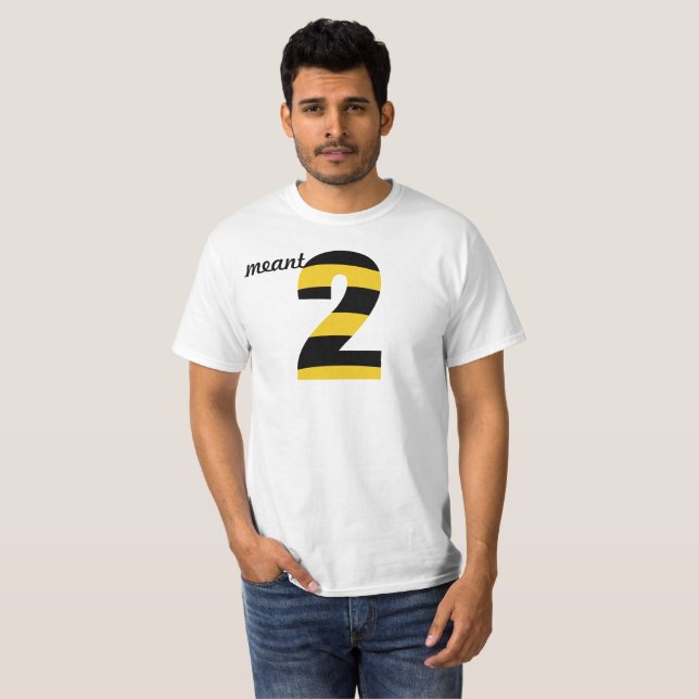 T-shirt Abeille / Vie 2 🐝 Amateurs De Vie (Devant entier)