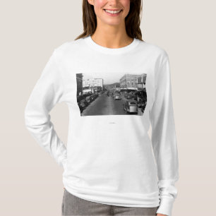 T-shirt Aberdeen, WA - vue de rue de Wishkan du centre