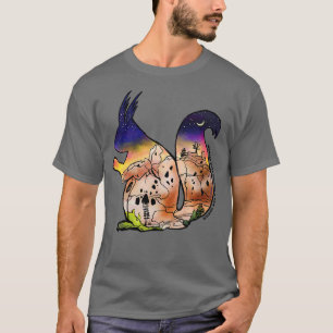 T-shirt Aberts Squirrel avec Frijoles Paysages du Sud-Oues