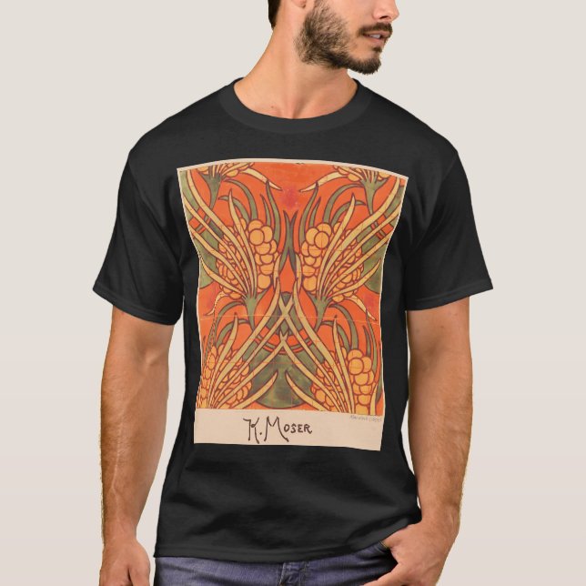 T-shirt Abimilech De Koloman Moser. (Original (Devant)