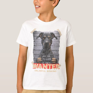 T-shirt Aboiements Illégaux : L'avertissement Sévère du Do
