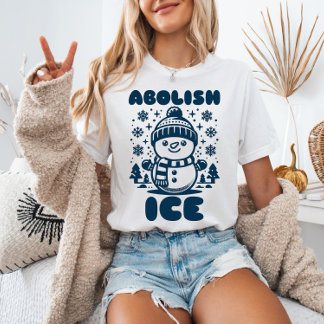 T-shirt Abolir la politique anti-Trump sur la glace