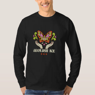 T-shirt Abollir ICE Retro Manifestation Résister Soutien I