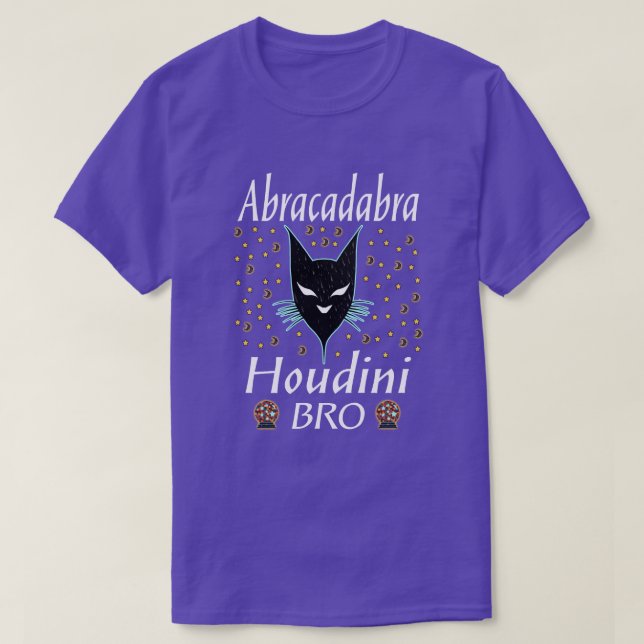 T-shirt Abracadabra Houdini Bro (Design devant)