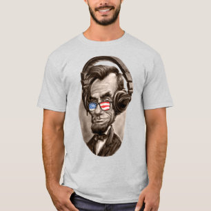 T-shirt Abraham Chillincoln Lincoln Lunettes de soleil pat