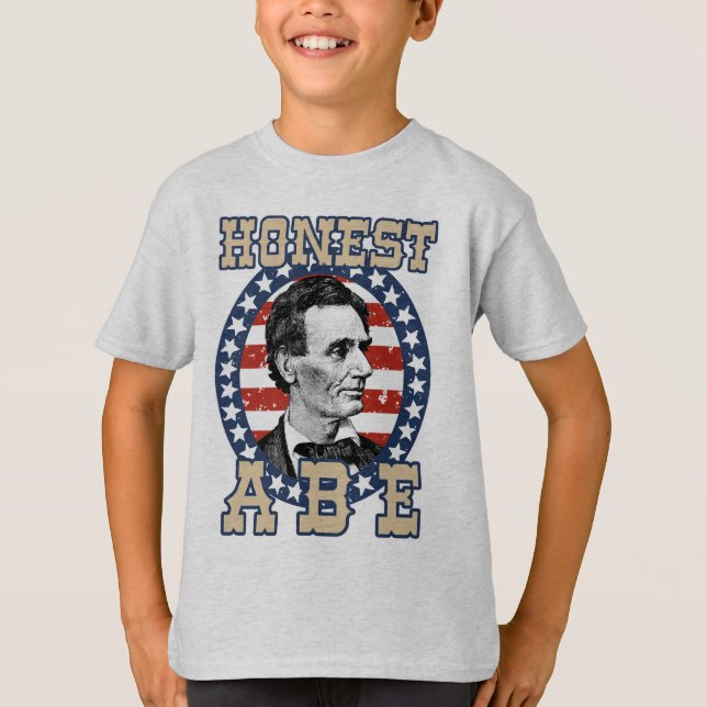 T-shirt Abraham Lincoln (Devant)