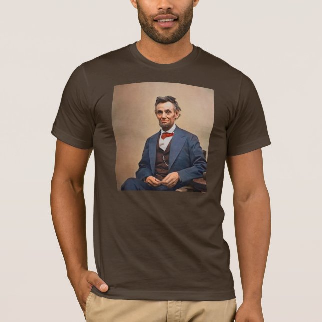 T-shirt Abraham Lincoln (Devant)