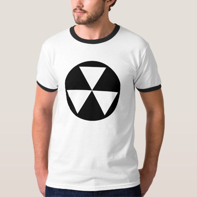 T-shirt Abri contre les retombées radioactives (Devant)