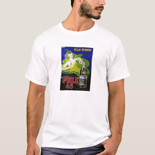 T-SHIRT ABSINTHE DE FELI 45 (Devant)