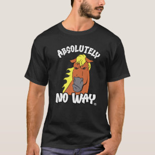 T-shirt Absolument aucun moyen grincheux Haflinger isabel