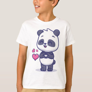 T-shirt Absolument Mignon : Montrez Votre Amour pour Panda