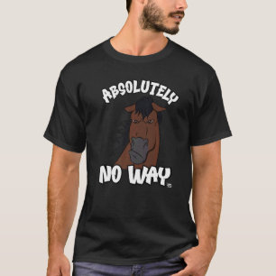 T-shirt Absolument pas moyen cavalier de cheval bai grinch