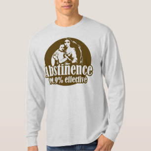 T-shirt Abstinence 99% Humour religieux efficace