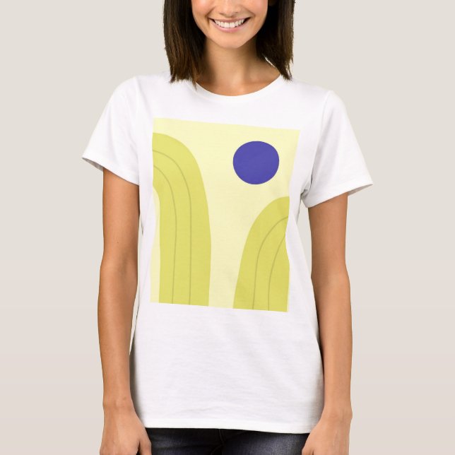 T-shirt abstract (Devant)
