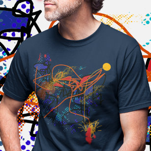 T-shirt Abstract art