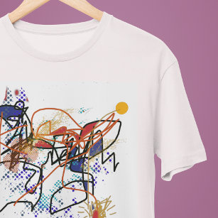 T-shirt Abstract art