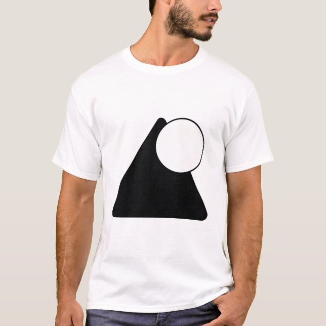 T-shirt Abstract Geometric Shapes (Devant)