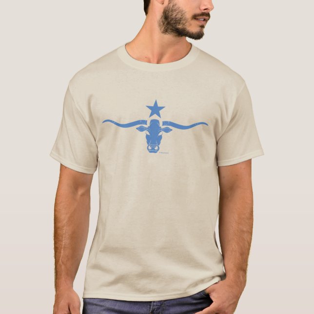 T-shirt Abstract longhorn (Devant)