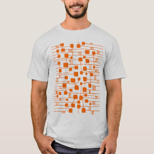 T-shirt Abstrait 111211 - Orange