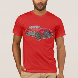 T-shirt Abstrait Austin-Healey classique