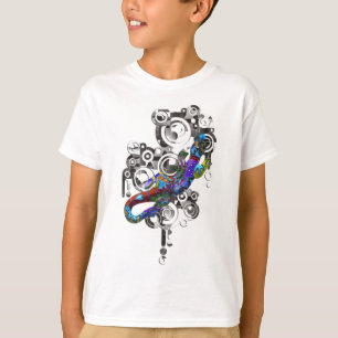 T-shirt Abstrait BALI Gecko