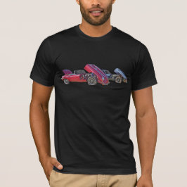 T-Shirt Abstrait classique de voiture de type E