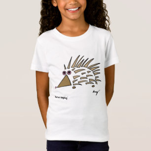 T-shirt Abstrait de filles de hérisson Jersey
