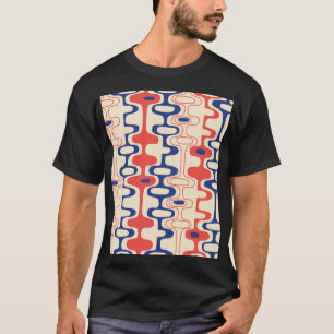 T-shirt Abstrait du milieu du siècle : design moderne et t