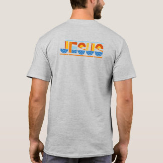 T-shirt Abstrait Jésus Vibes Vintage foi rétro chrétien