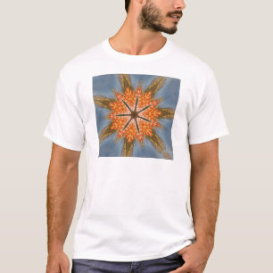 T-shirt Abstrait Motif léopard : un effet kaléidoscope