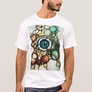 T-Shirt Abstrait Perception de l'Œil Neurographiqu