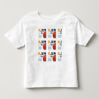T-shirt Abstrait Toddler Fine Jersey