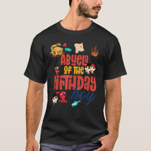 T-shirt Abuela Anniversaire Garçon Pirate Anniversaire Thè