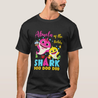 T-shirt Abuela Du Bébé Requin Anniversaire Abuela Shark TS