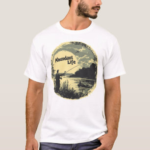 T-shirt Abundant Life Fishing Tee (avant)