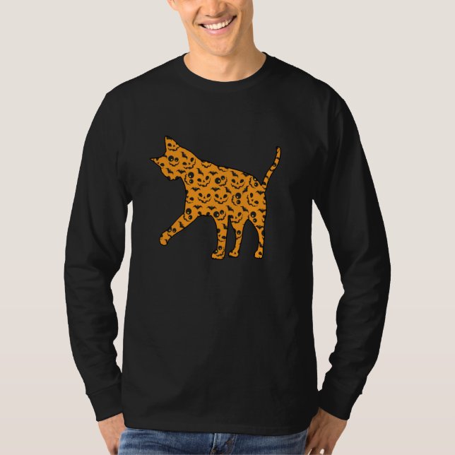 T-shirt Abyssinian Easy Halloween tenue Kitten Lazy Costu (Devant)