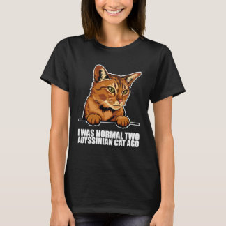 T-shirt Abyssinian kitten  Abyssinian mom  Abyssinian dad 